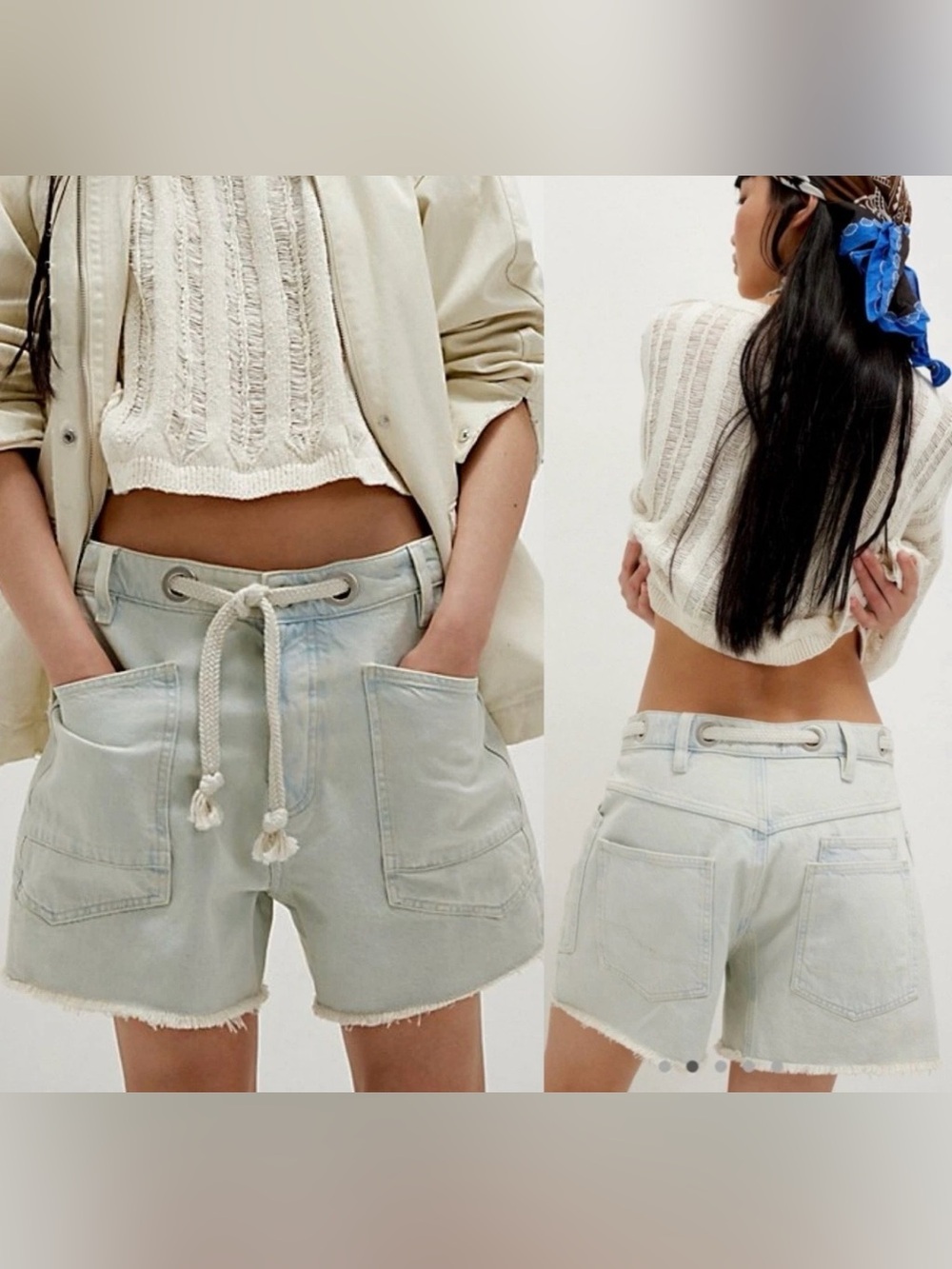 NWOT Free People We The Free Moxie shorts